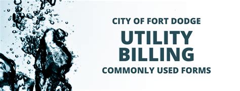 dodge city water bill|water bill fort dodge.